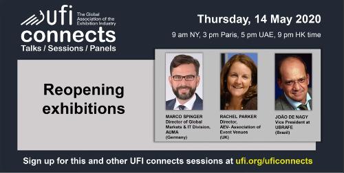 UFI Connects – reopening exhibitions