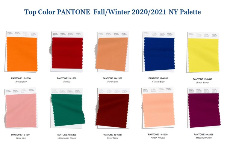 Pantone 2021 Color Forecast / Top Color Trends You Ll Love In Fall ...