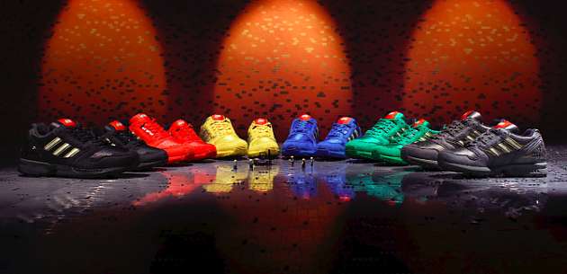Adidas Originals and the LEGO Group have announced the ZX 8000 ‘Bricks’ collection